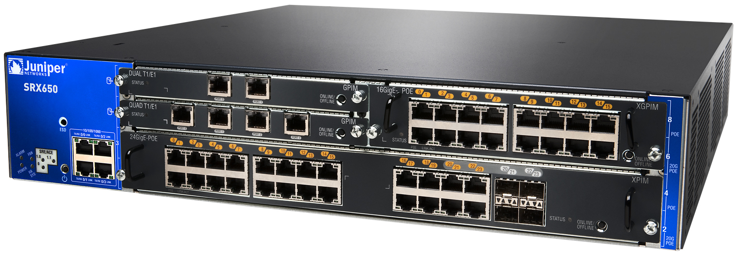 SRX-GP-QUAD-T1-E1 - JUNIPER