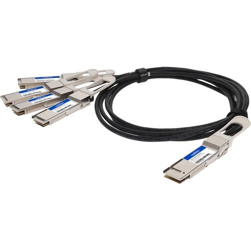 QDD-4QSFP28-400-CU1M-AO - Addon