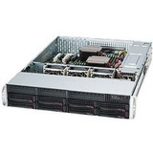 CSE-825TQC-R802LPB - Supermicro