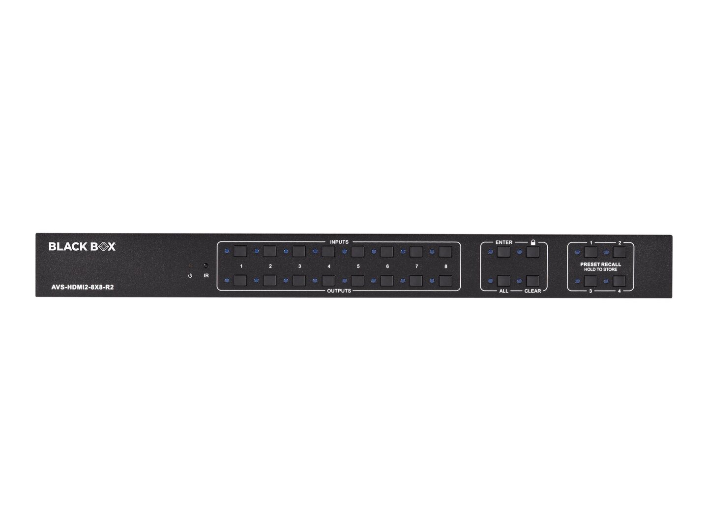 AVS-HDMI2-8X8-R2 - Black Box