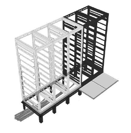 RIB-1-DRK-42 - Middle Atlantic Products