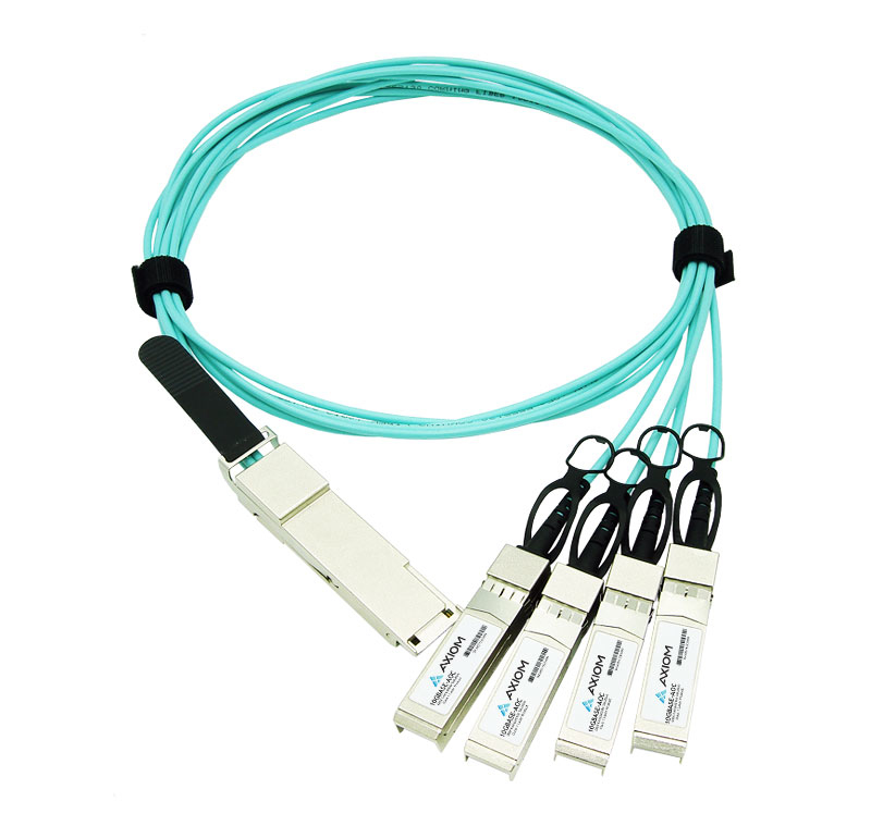 QSFP-4SFP25G-AOC10M-AX - Axiom