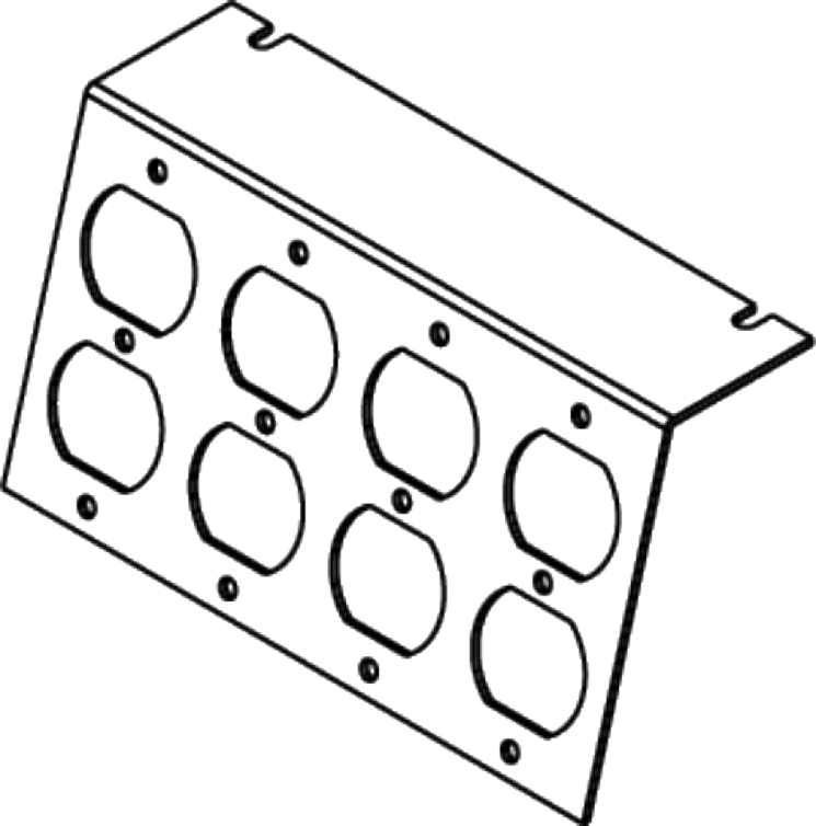 P8105-4DP - Middle Atlantic Products