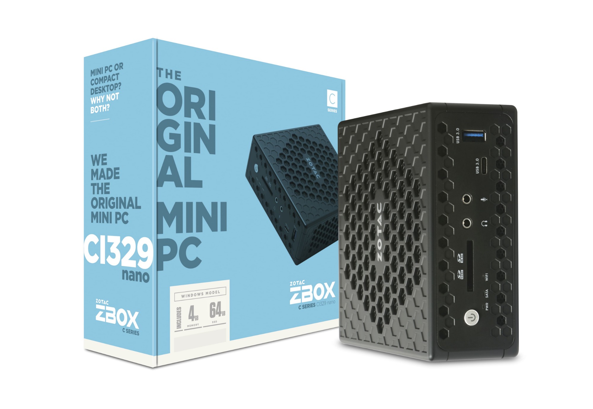 ZBOX-CI329NANO-U-W2C - Zotac