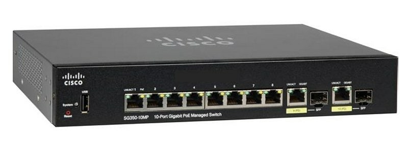 SG350-10MP-K9-IN - Cisco