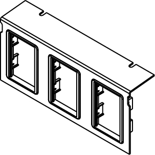 C10105P-3ACT - Middle Atlantic Products