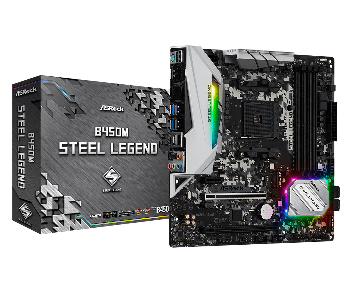 B450M STEEL LEGEND - Asrock