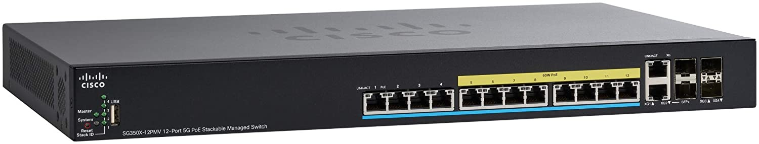 SG350X-12PMV-K9-NA - Cisco
