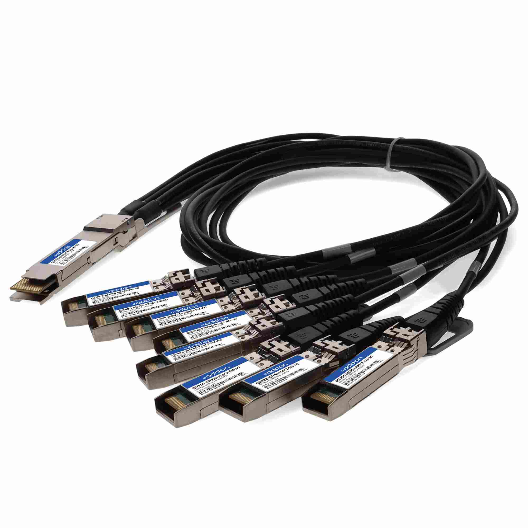 QSFPDD-8SFP56-PDAC2-5M-AO - AddOn Networks