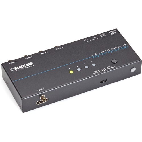 VSW-HDMI4X1-4K - Black Box