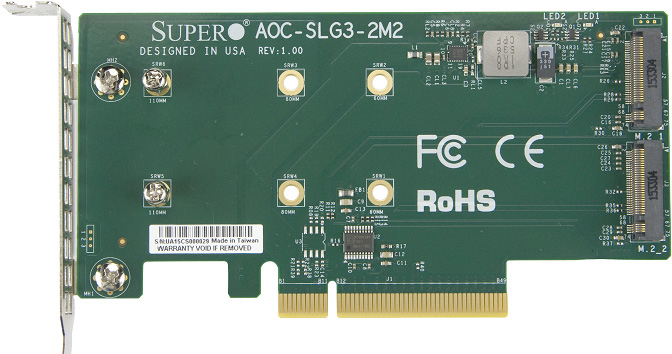 AOC-SLG3-2M2-O - Supermicro