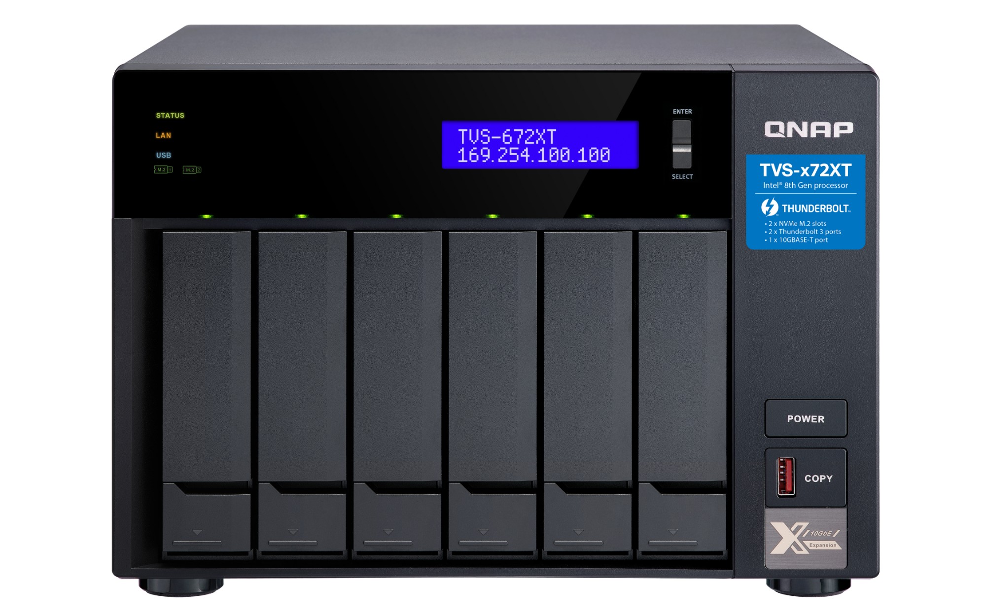 TVS-672XT-I3-8G-US - QNAP